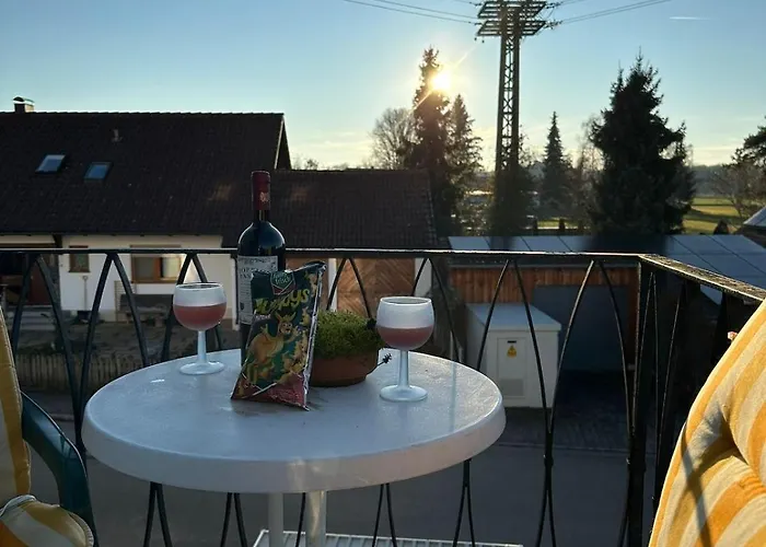 Gruene Oase Stadtnah Mit Balkon Apartament Illertissen